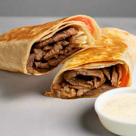 Beef Shawarma sandwich