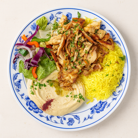 Chicken shawrma lunch special