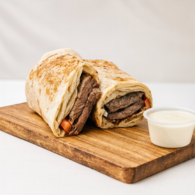 shish kebab sandwich